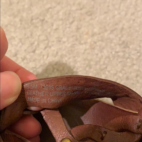 Frye Grace woven T strap heels - Picture 5 of 5